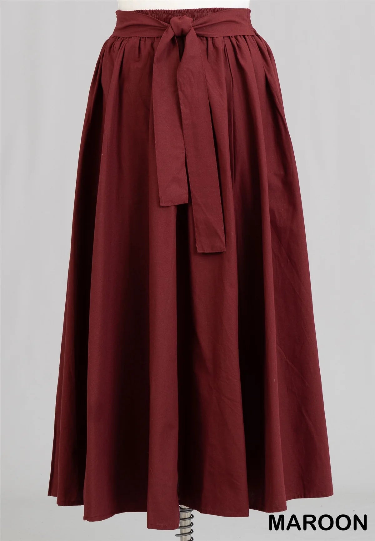 Kara Chic Skirt Burgundy