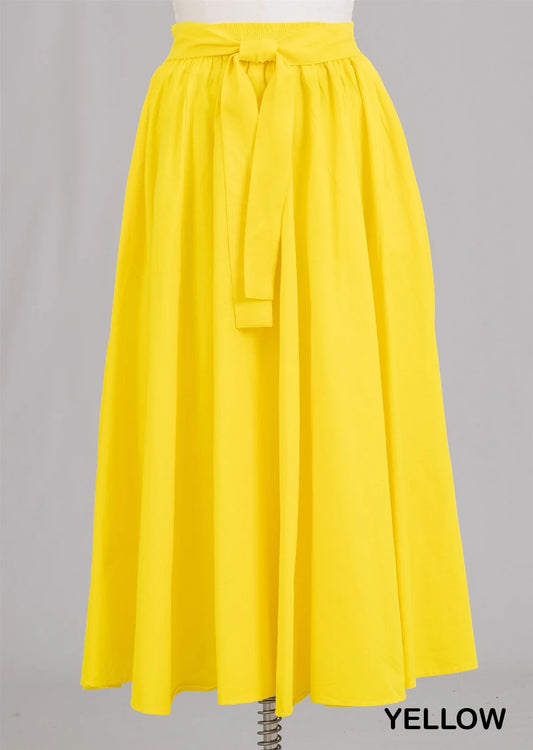 Kara Chic Skirt Yellow