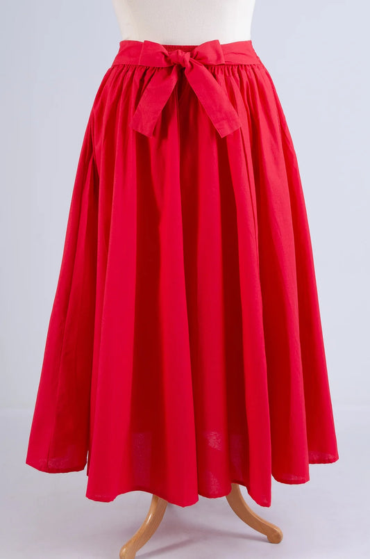 Kara Chic Skirt Red